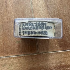 One of a kind game used playoff puck! 🤩